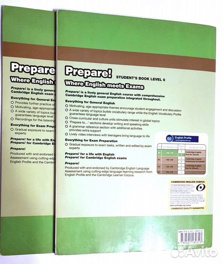 Cambridge English Prepare Level 6 уровень B2