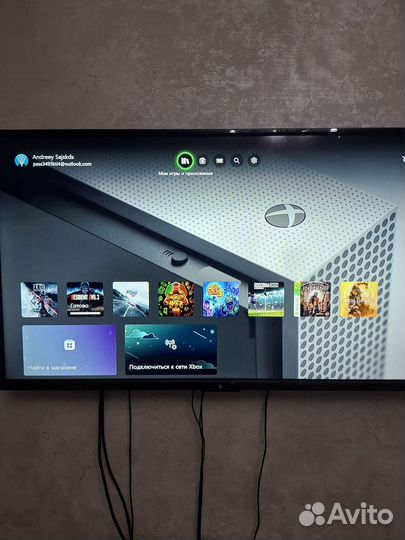 Xbox one s 500 gb с играми