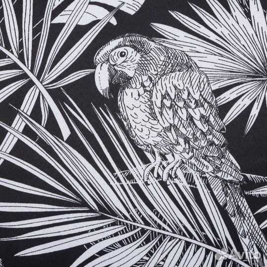 Штора портьерная Этель 'Тропики', на шторной ленте