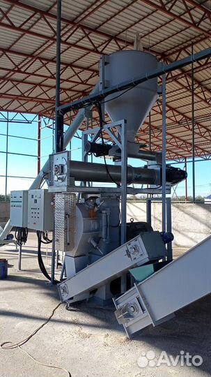 Комбикормовый завод производства корма для мрс