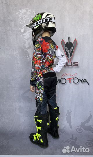 Костюм для мотокросса детский