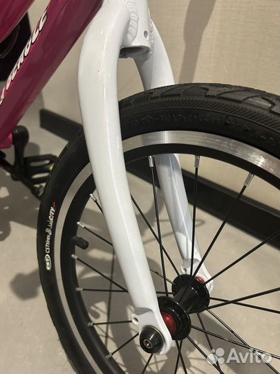 Легкий детский велосипед 116 beagle (16) розовый