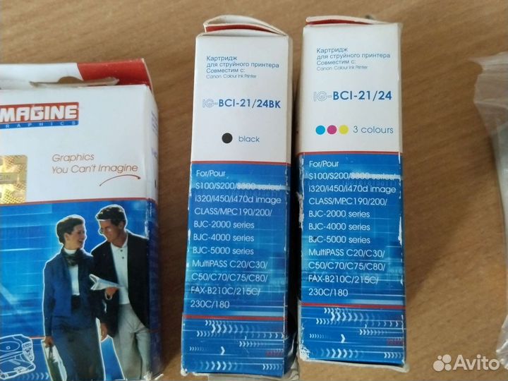 Картридж для принтера canon IG-BCI-21/24