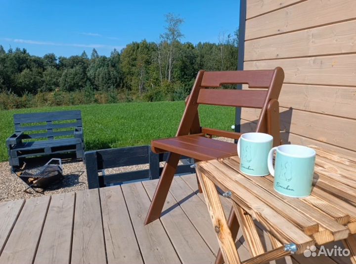 Эко дома из цельного дерева