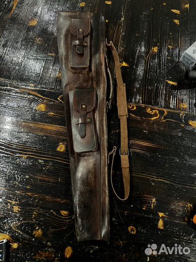 Кожаный чехол для ружья