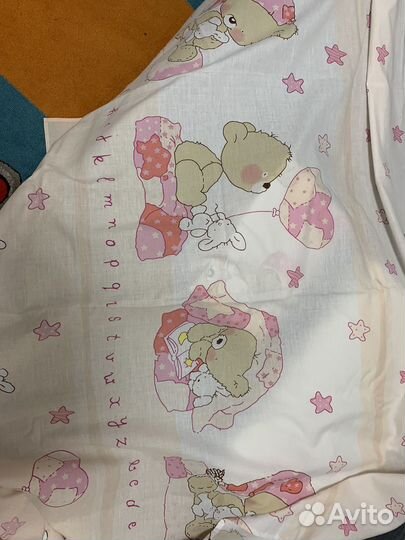 Постельное белье на детскую кроватку