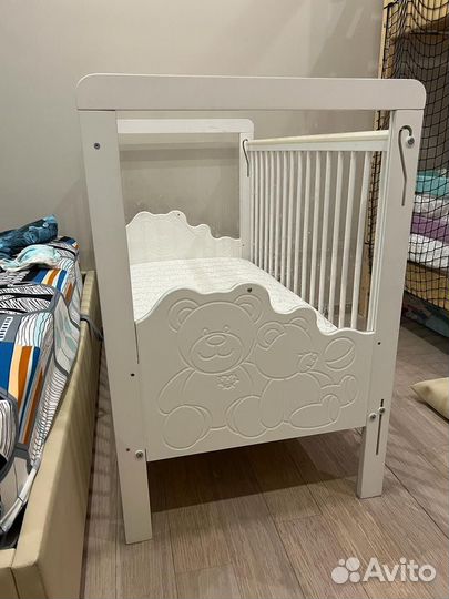 Кровать детская с матрасом