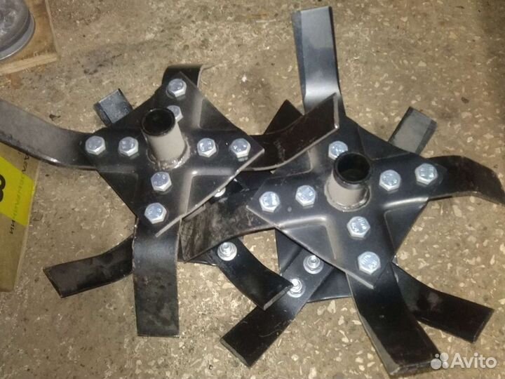 Фрезы для мотоблока гусиные лапки 24 мм