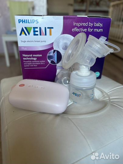 Молокоотсос avent электрический