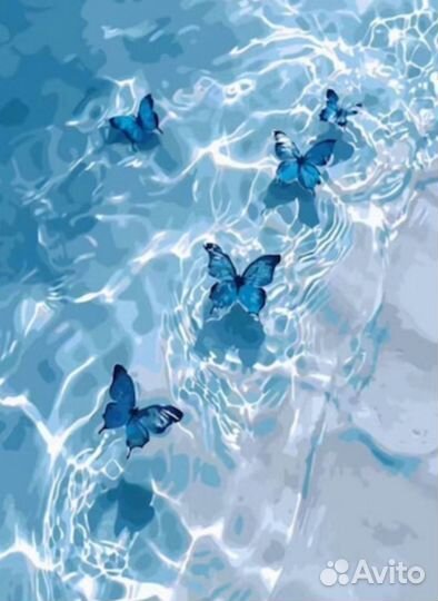 Картина маслом Бабочки Идеальная картина на холсте