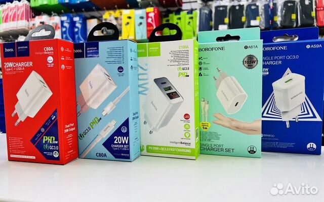 Электроника оптом (зарядки, наушники)