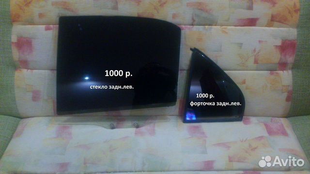 Стекло зад.левой двери Хендай Акцент Тагаз