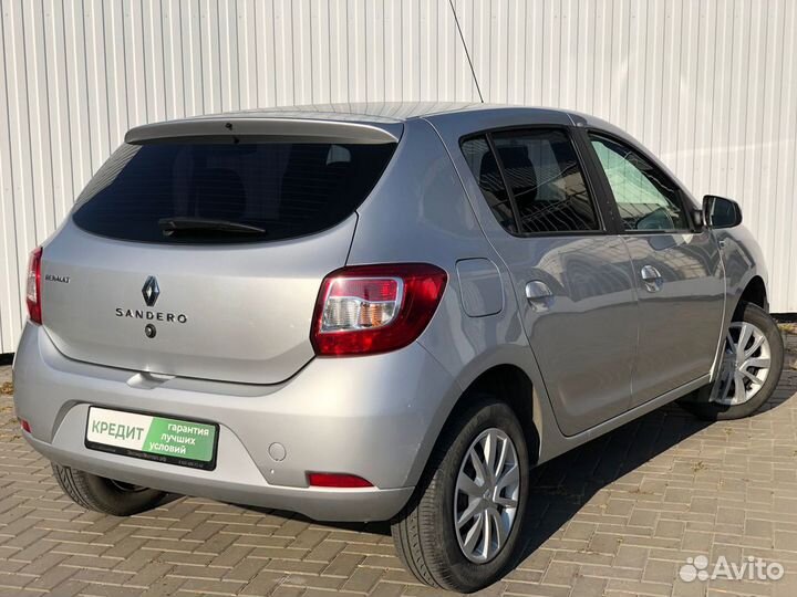 Renault Sandero 1.6 МТ, 2019, 38 100 км