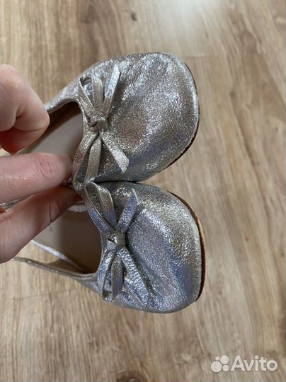 Нарядные сандали балетки на девочку Zara оригинал