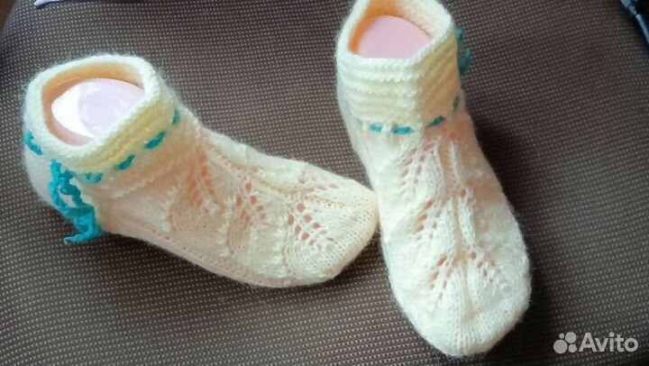 Носки вязаные ручной работы женские