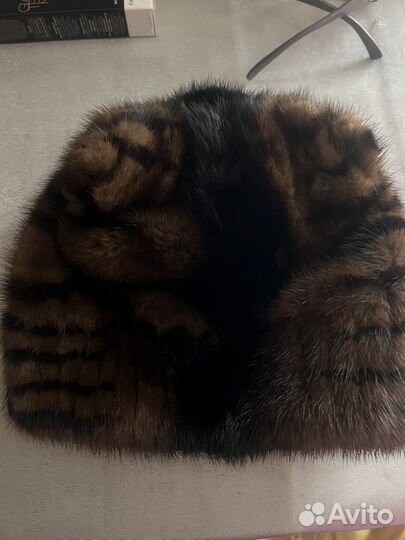 Шапка норковая женская
