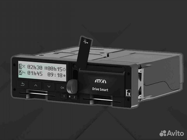 Тахограф atol с чипом нкм.С активацией