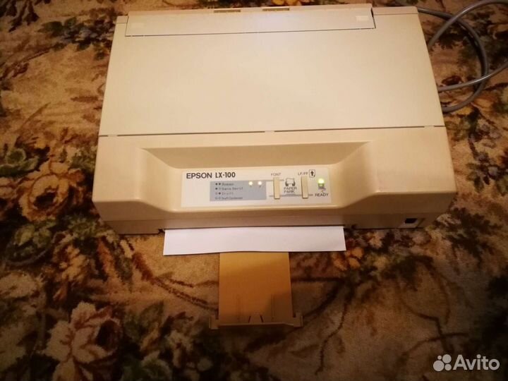 Матричный принтер epson lx 100