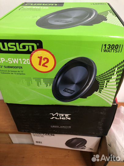 Fusion Сабвуферные динамики
