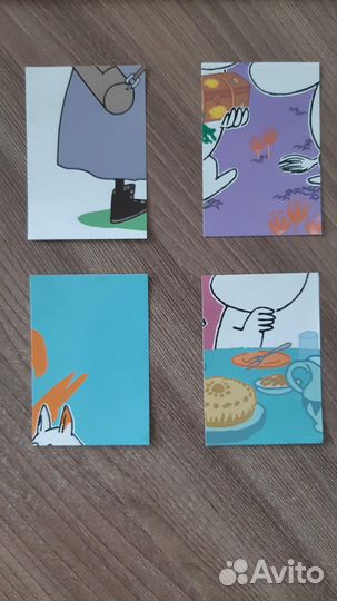 Наклейки Муми-Тролль из Ленты