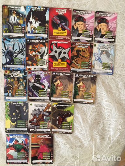 Карточки черепашки ниндзя,Scooby-Doo,Человек-паук