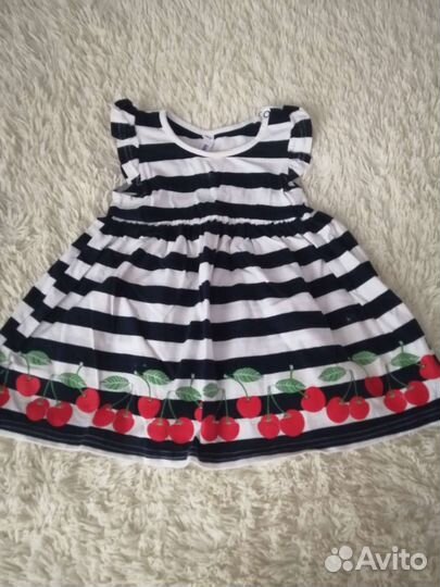 Платье для девочки 86