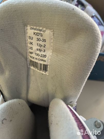 Коньки детские Roces Yuma раздвижные 30-35 размер