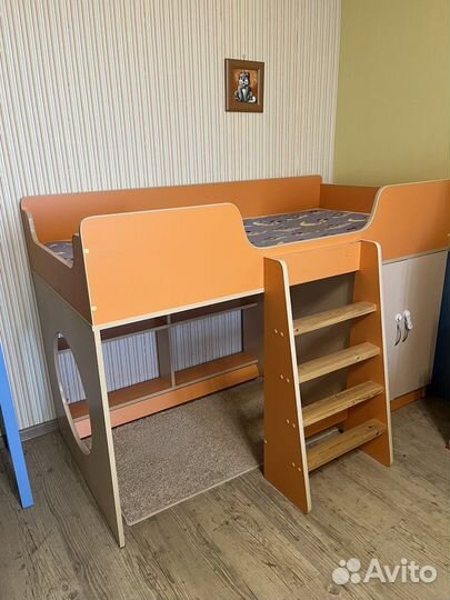 Детская кровать чердак