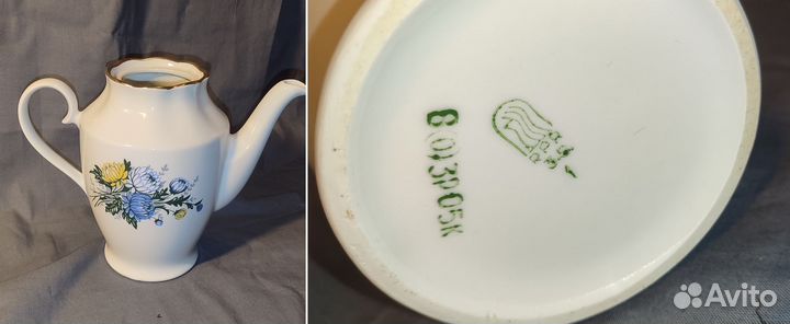 Фарфоровая посуда ГДР, СССР
