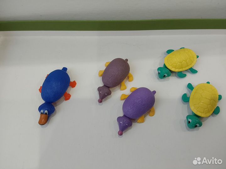 Киндер сюрприз Утконос крот черепаха