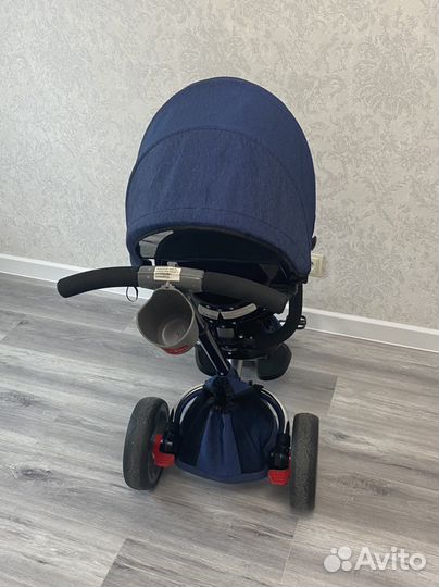 Детский велосипед с родительской ручкой