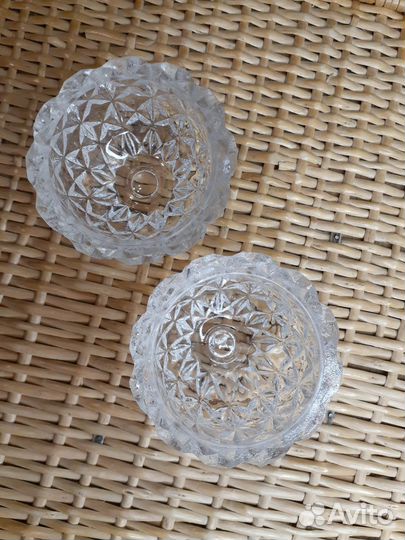 Солонка стекло СССР