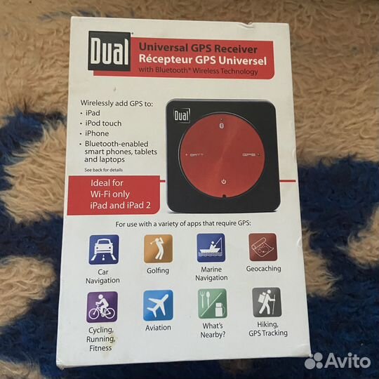 Bluetooth Gps приемник для iPad dual xgps 150