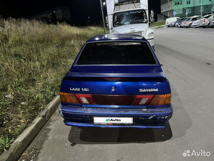 ВАЗ 2115 Samara 1.5 МТ, 2002, 100 000 км