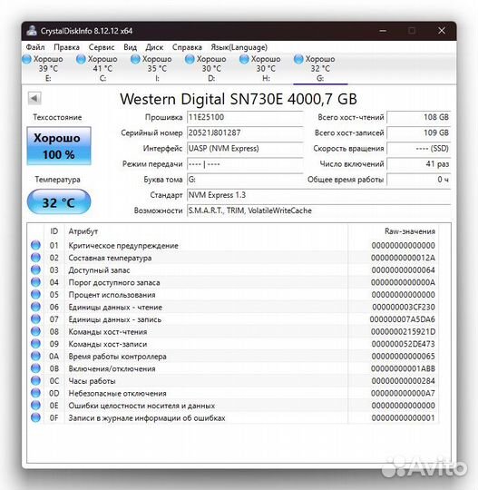Внешний SSD SanDisk Extreme Pro 4 Tb