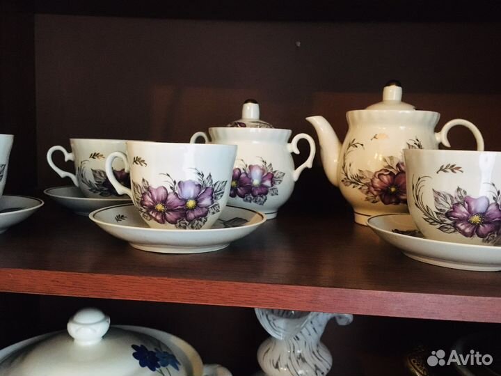 Чайные сервизы СССР