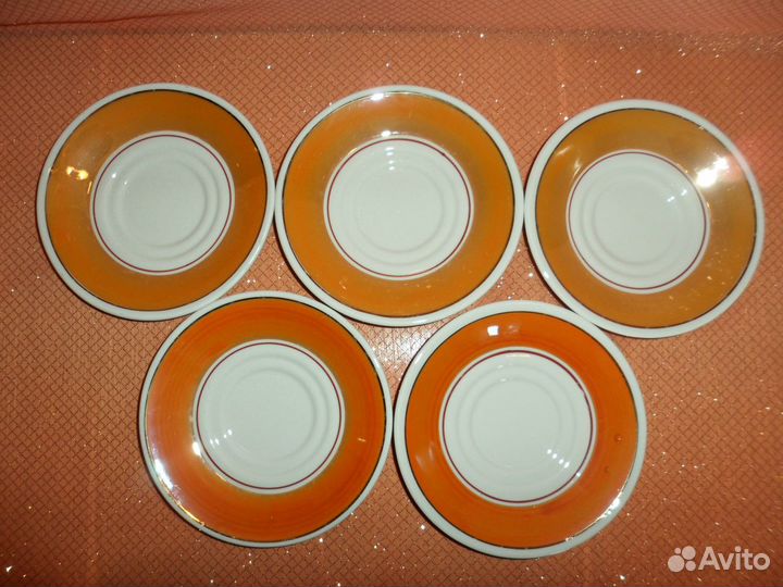 Блюдца, Добрушский фз, Добруш, СССР, 3 шт