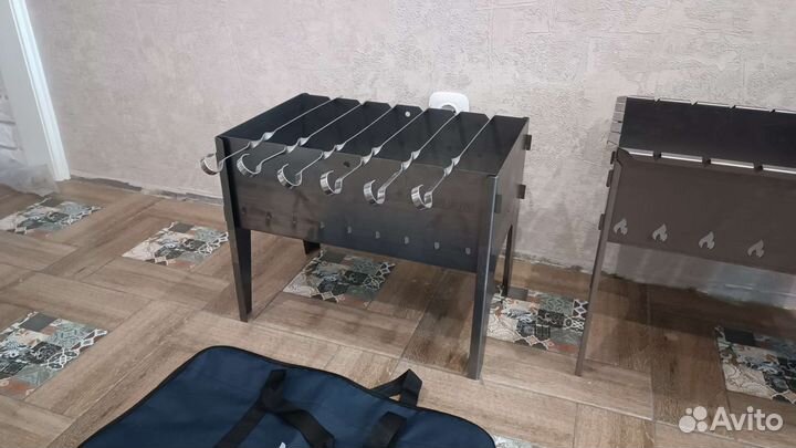 Мангал разборный походный Тонар 2мм