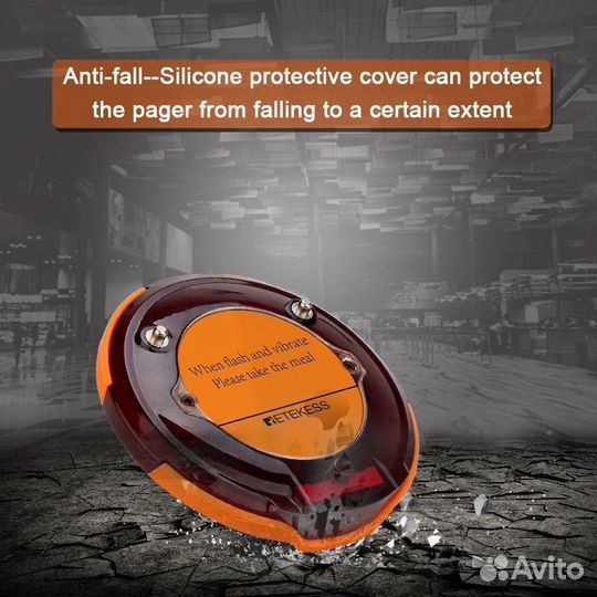 Пейджер бипер топовый, до 800метров, для пляжей