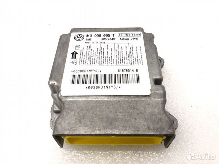 Блок управления AirBag Volkswagen Jetta 1K2 BXE