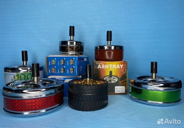 Пепельница автоматическая Металл