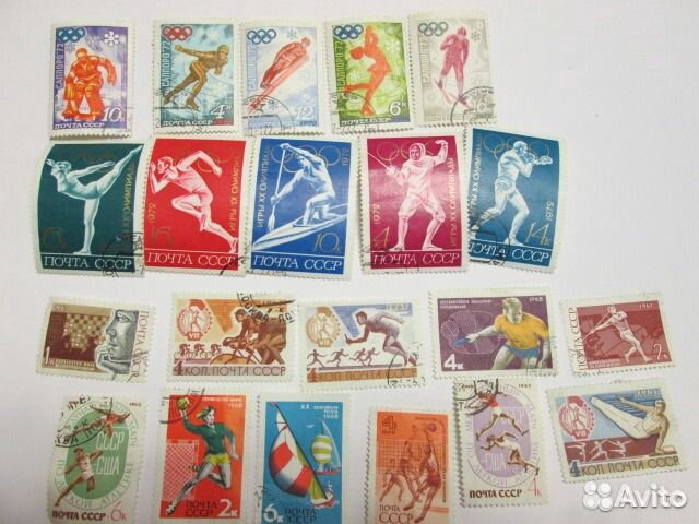 Советские марки 60-х годов различной тематики