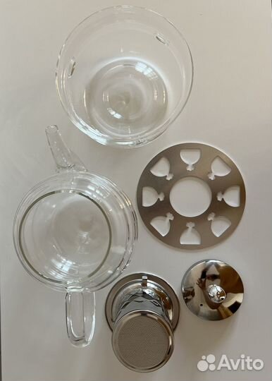 Чайник заварочный стеклянный