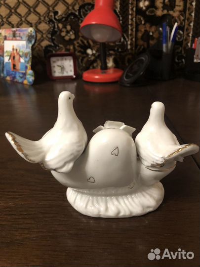 Голуби статуэтка