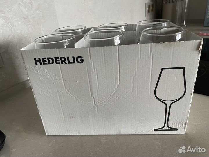 Бокалы для вина IKEA икеа