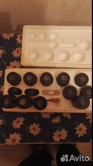 Набор окуляров ссср,мбс-9,мбс-1,2