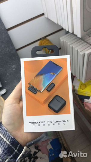 Беспроводной петличный микрофон