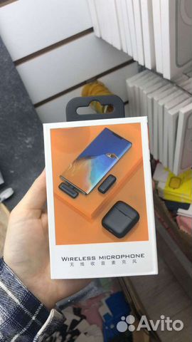 Беспроводной петличный микрофон