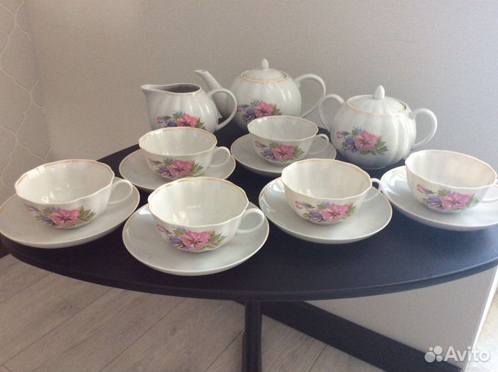 Чайный сервиз Дулево