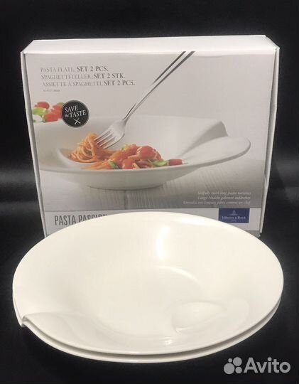 Villeroy Pasta Passion набор тарелок для спагетти